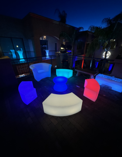 product - lounge set illuminated.